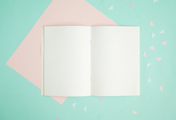 Opened notebook