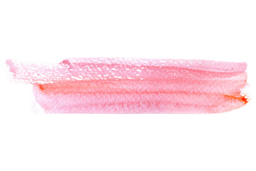 Abstract watercolor brush stroke background.