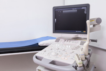 a medical equipment  ultrasound machine