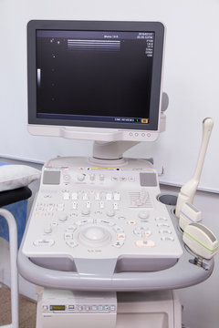 a medical equipment  ultrasound machine