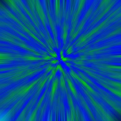 Blue-Green background light effect