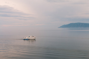 coast of Lake Baikal. 