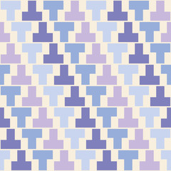 Seamless vector background with abstract geometric pattern. Print. Repeating background. Cloth design, wallpaper.