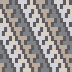 Seamless vector background with abstract geometric pattern. Print. Repeating background. Cloth design, wallpaper.