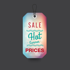Summer Sale collection. Vector background.
