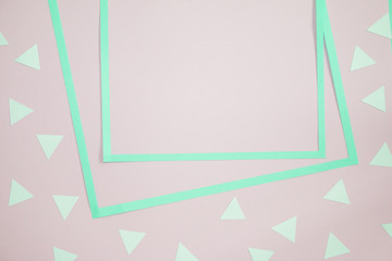 Pastel paper background.