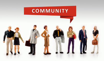 group of people – Community Citizen Connection Group Network Concept