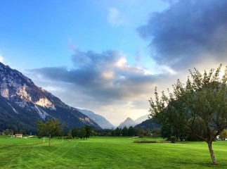 Fototapeta premium Bayrisches Voralpengebiet