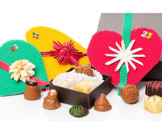 Adventskalender, Weihnachtskalender, Schokolade, Pralinen