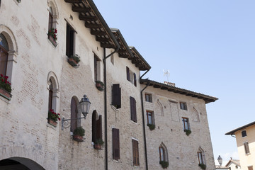 Fototapeta na wymiar Palazzo nobiliare, Valvasone