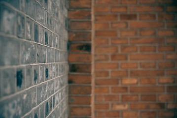 Corner Of Brick Wall