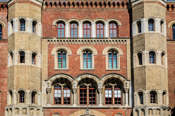 Obraz premium Building of Vienna Arsenal - Museum of military history. Austria.