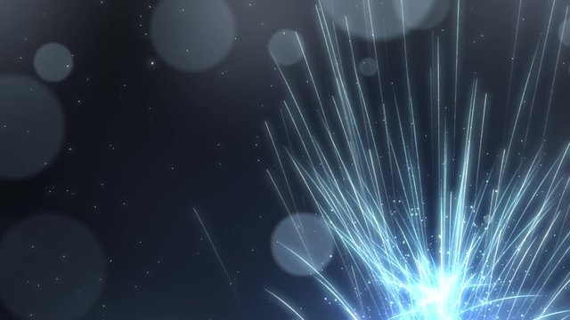 Particles dust abstract light motion titles cinematic background