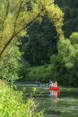 Freizeitspaß Paddeln auf der Pegnitz