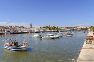 Vista Panorâmica de Tavira no Algarve