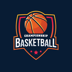 Basketball Logo, American Logo Sport