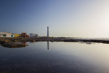 Naklejka premium Ilha do Farol, Olhao - Faro