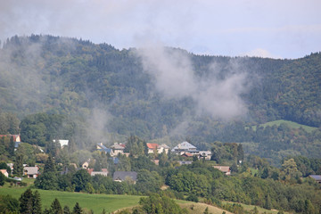 Village in the French Alps