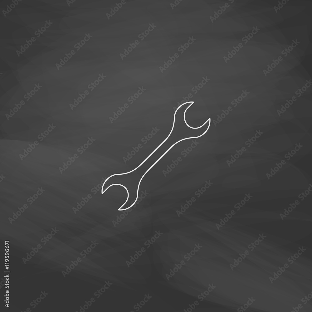Poster spanner computer symbol