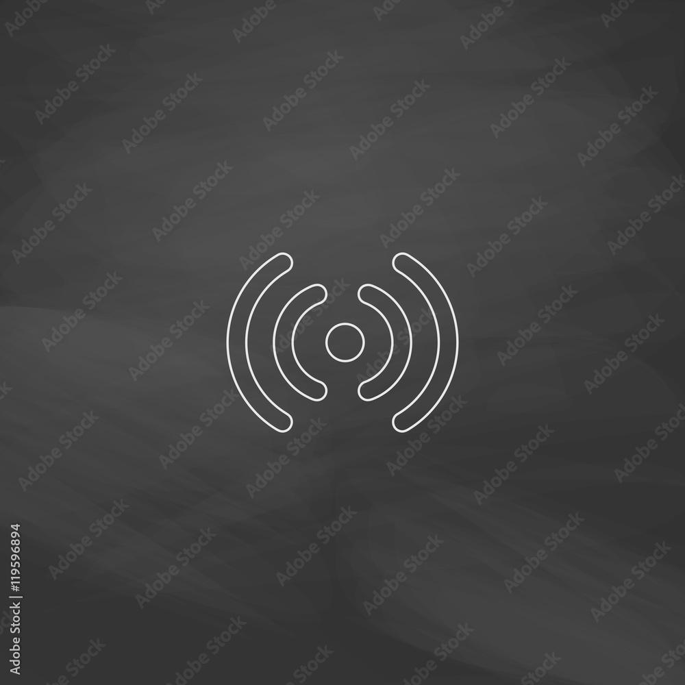 Poster wireless computer symbol