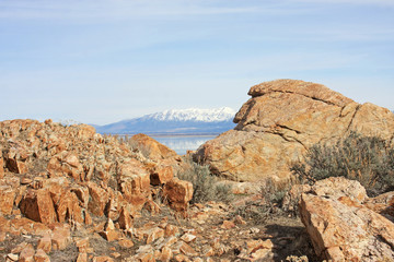 Fototapeta premium Antelope Island, Utah