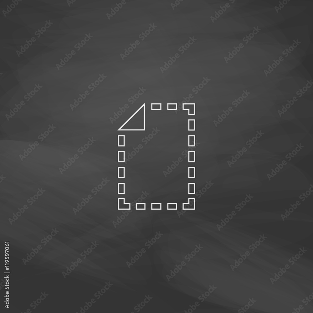 Poster document computer symbol