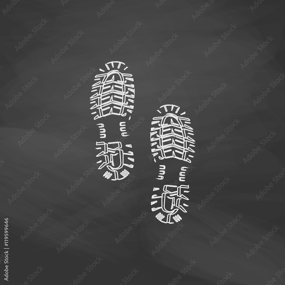 Poster imprints computer symbol