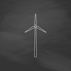 Windmill computer symbol