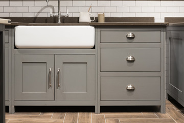 Gray Kitchen Sink