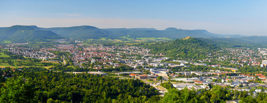 Panorama von Pfullingen