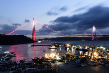 Yavuz Sultan Selim istanbul bosphorus bridge