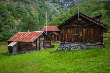 Fototapeta na wymiar Norwegian house