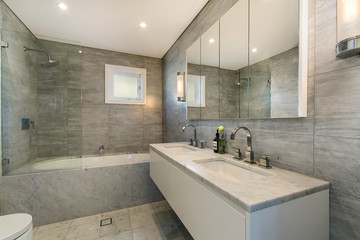 Bathroom of the luxurious house
