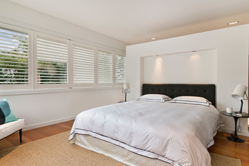 Modern bedroom interior
