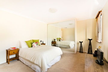 Modern bedroom interior