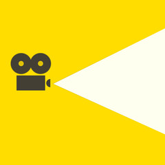 flat video projector