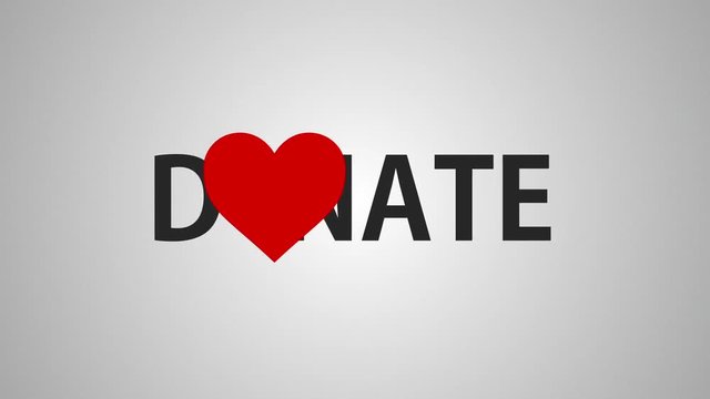 Donation Campaign Promo. To the 8 seconds animation can be added other information like website, address, business or organisations info.