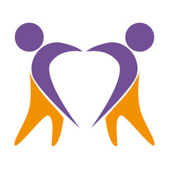 symbol healthy person  icon design, vector illustration 