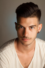 Obraz premium Handsome young man portrait