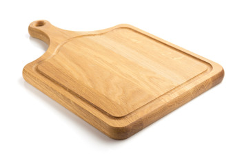 cutting board isolated on white