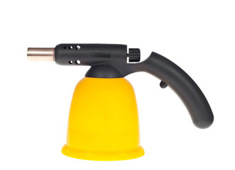           yellow  gas burner