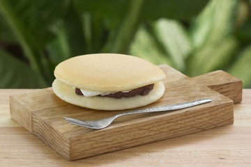Red bean filling Dorayaki Pan cake