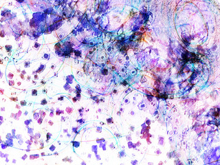 frame abstract line multicolored weave smoking  gradient, grunge textured background frame