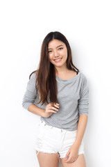 Obraz premium Young Asian lady