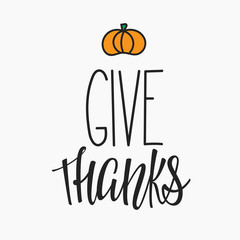 Cive Thanks lettering typography