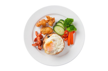 Fried rice with chicken