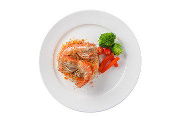 Shrimp fried rice