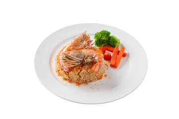 Shrimp fried rice