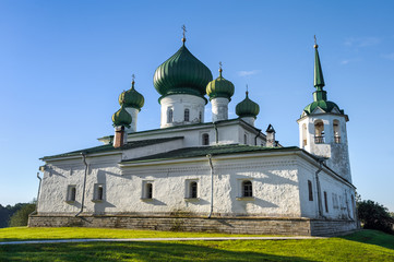 Ancient church of Saint John the Baptist, Staraya Ladoga, Russia