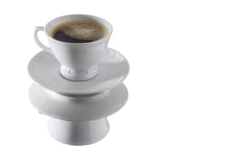 Single cup of coffee